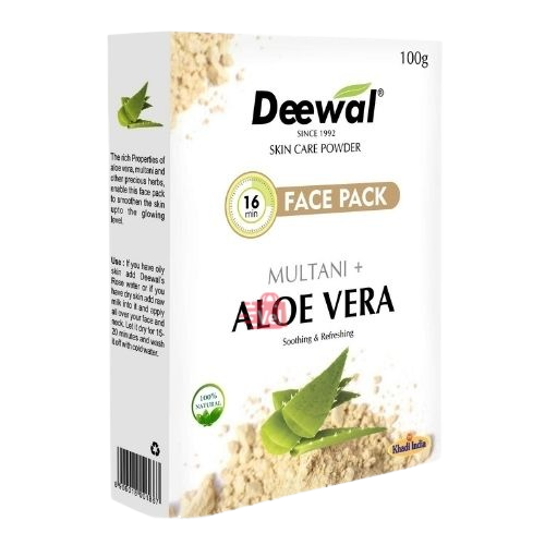 Deewal_Multani_Aloe_Vera_Face_Pack_100g