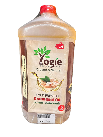 Yogie Cold Pressed Ground Nut Oil 5L
