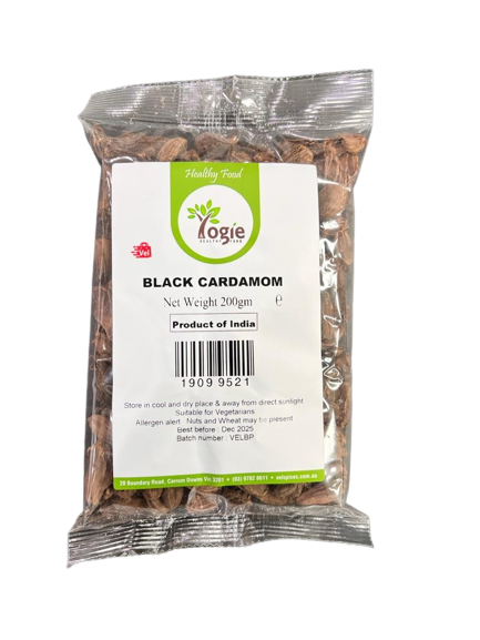 Yogie Black Cardamon 200G
