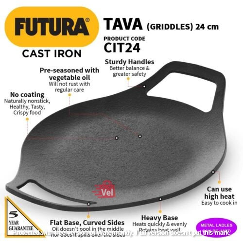 Futura_Cast_Iron_Tava_24Cm