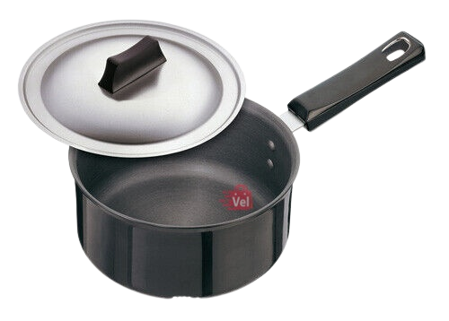 Hawkins Hard Anodised  Sauce Pan 2.25lt with Stainless Steel Lid