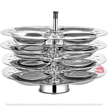 Premier Stainless Steel Idli Stand 4 Plate
