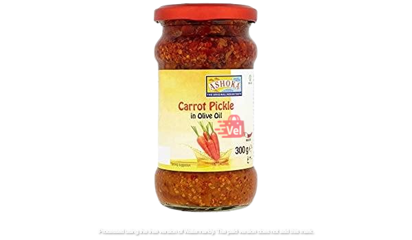 Ashoka Carrot Pickle In Olive Oil 300G