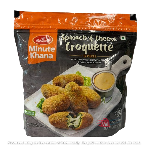 Haldirams Spinsch Cheese Croquette 340G