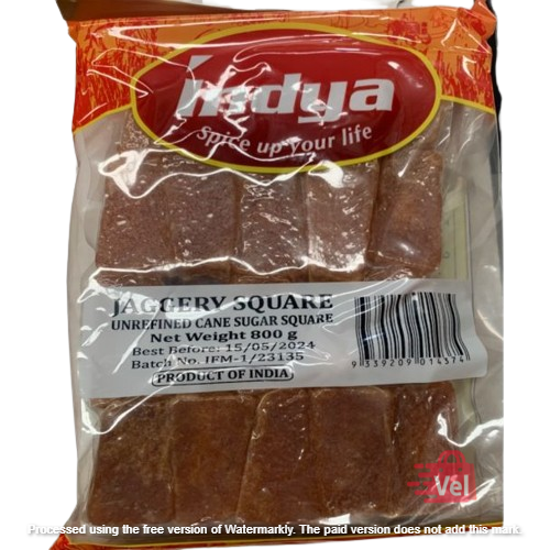 Indya Jaggery Square 800G