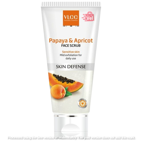 Vlcc Papaya And Apricot Face Scrub