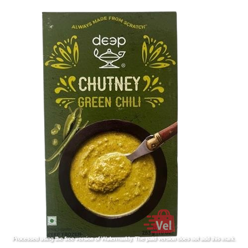 Deep Green Chilli Chutney Frozen