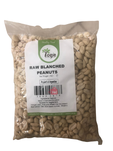 Yogie Blanched Peanuts 400G