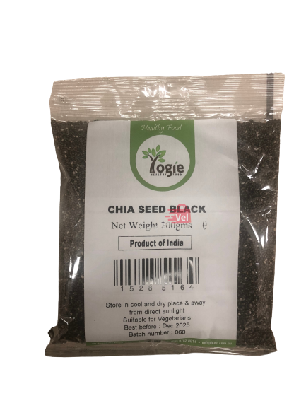 Yogie Chia Seed Black 200G