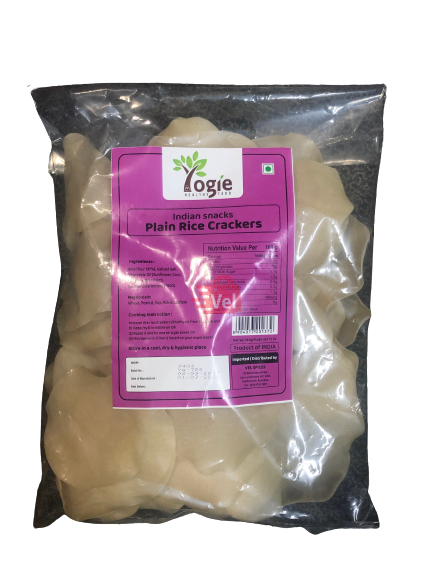 Yogie Plain Rice Crackers 340G