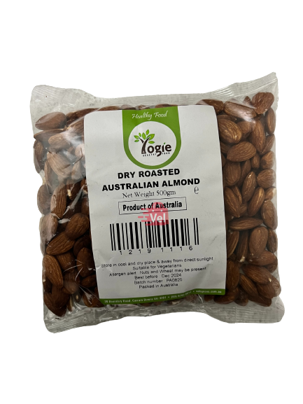 Yogie Roasted Almond 500G