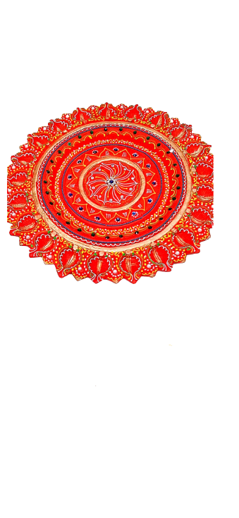 Diwali Diya Big Thali