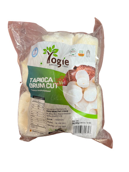 Yogie Tapioca Drum Cut 908G Frozen