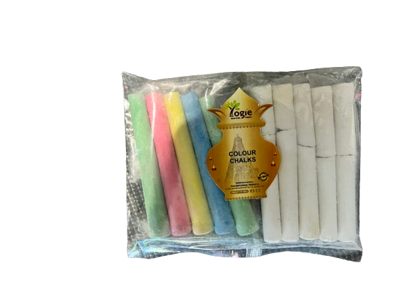Yogie Colour and White Chalk 8-10pcs