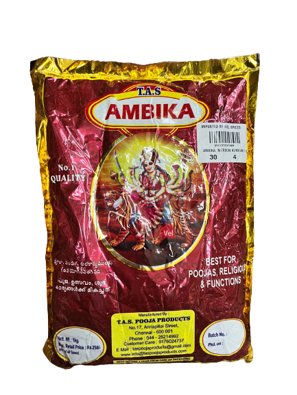 Ambika Maroon Kumkum 1Kg