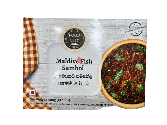 Ics Maldive Fish Sambol 400G Frozen