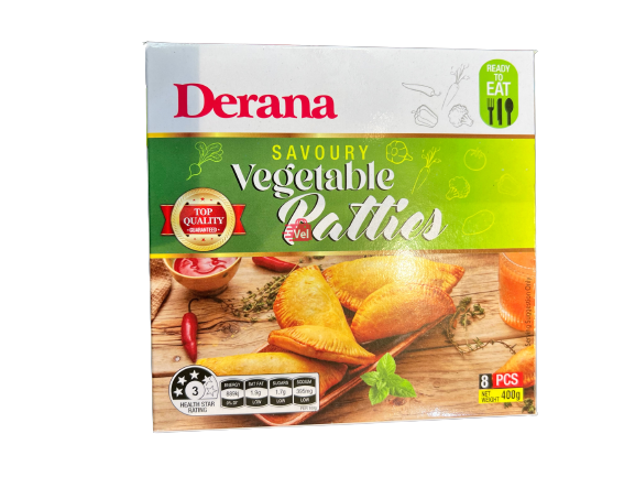 Derana Vegetable Patties 400G Frozen