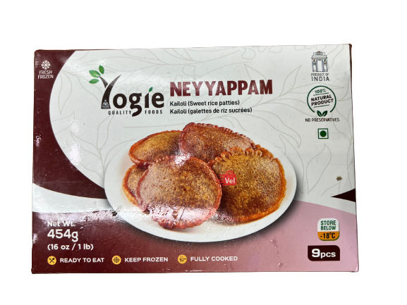 Yogie Neyyappam 454G Frozen