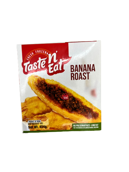 Tasty N Eat Banana Roasted 454G Frozen