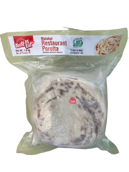 Taste N Eat Resturant Paratha 1.8Kg Frozen