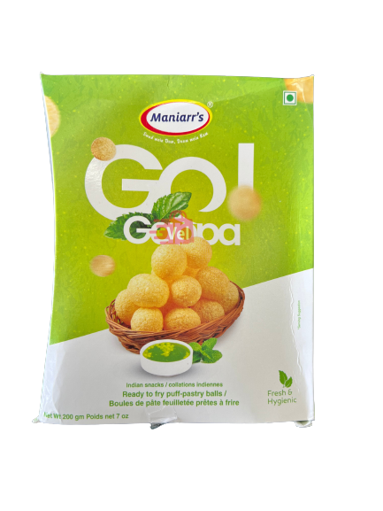 Maniarrs Pudina Gol Gappa 200G