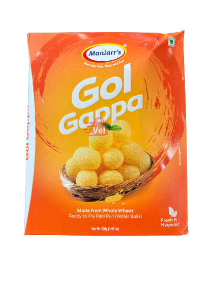 Maniarrs Regular (Plain) Gol Gappa 200G