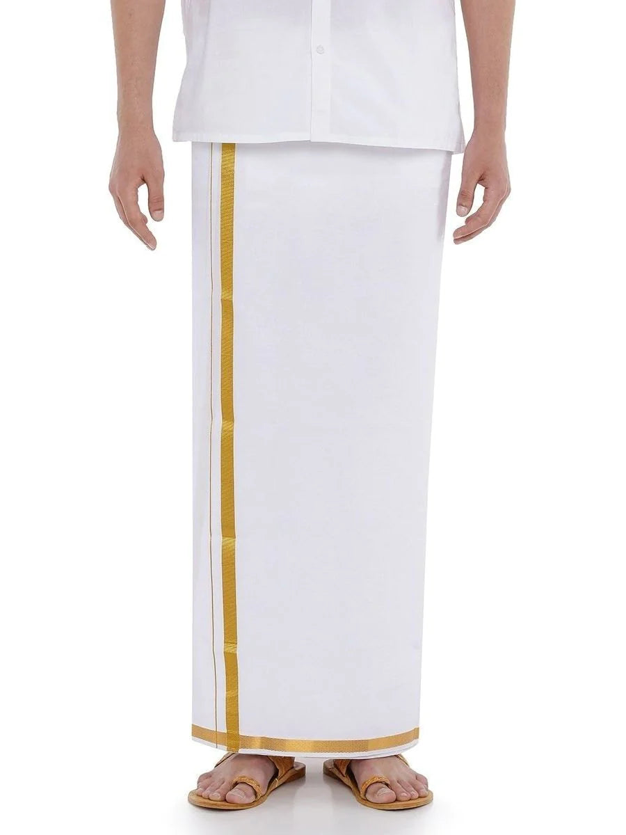 Ramraj External Quality Cotton Dhoti 1.27m x 3.8m
