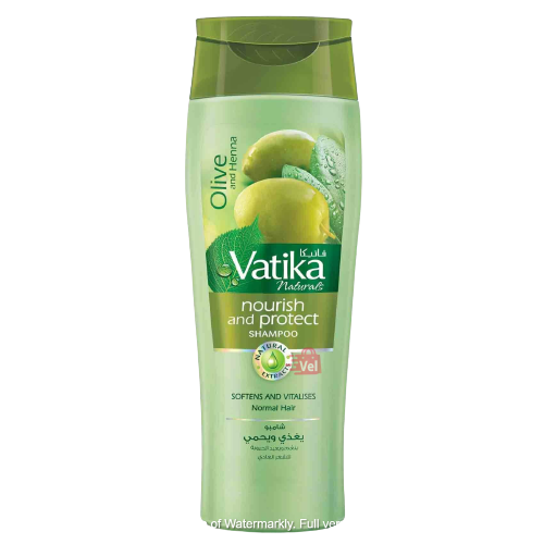 Dabur Vatika Olive Nourish & Protect Shampoo 400Ml