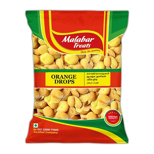 Malabar Treats Orange Drops 200G