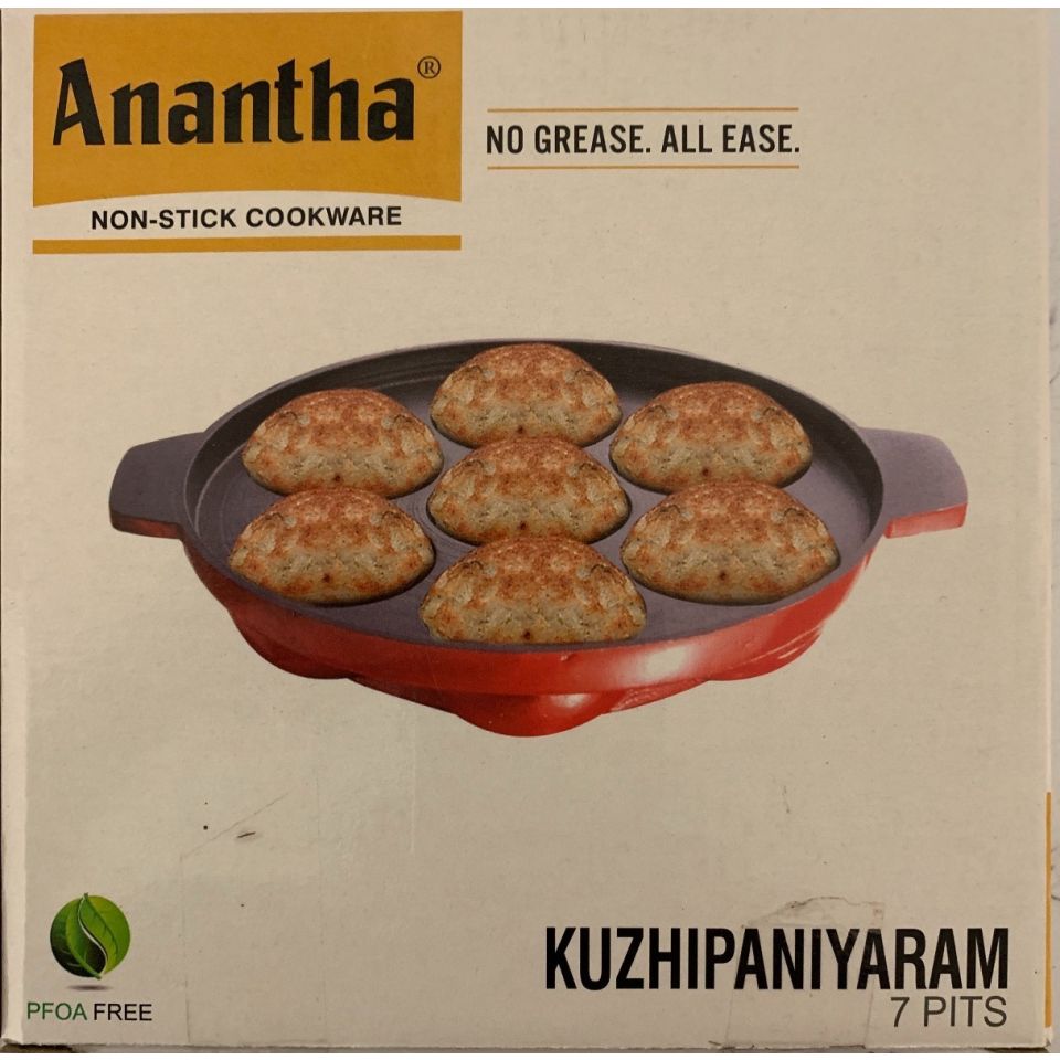 Anantha Non-stick Kuzhi Paniyaram 7 Pits