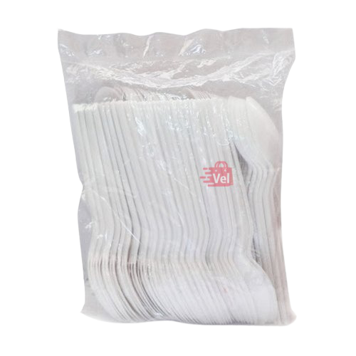 Desi 6'' Plastic Spoon 50Pcs