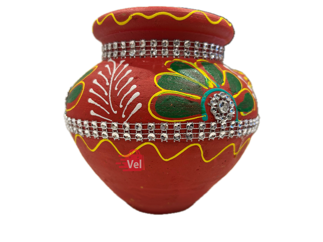 Divine Karwa Red Clay Pot