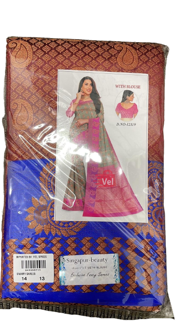 Singapur Beauty Exclucive Fancy Saree