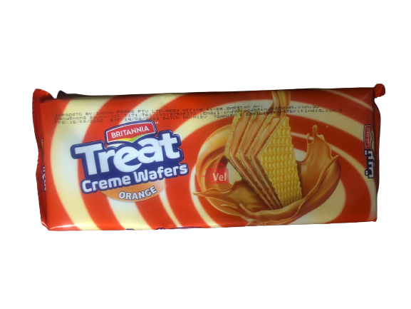 Britannia Orange Wafers 75G