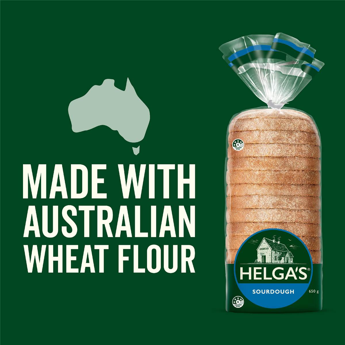 Helga's Sourdough Loaf 650g