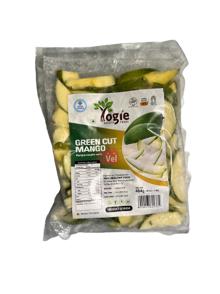 Yogie Green Cut Mango 454G Frozen