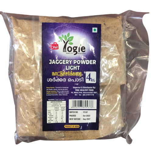 Yogie_Jaggery_Powder_Lite_4Kg