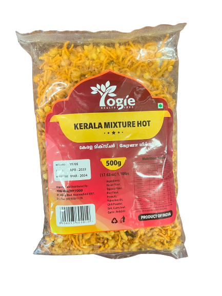 Yogie Kerala Mixture Hot 500G