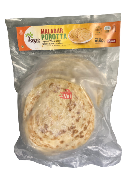Yogie Malabar Parotta 1.65kg Frozen