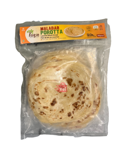 Yogie Malabar Porotta Catering pack 908g Frozen
