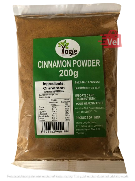 Yogie Cinnamon Powder 200G