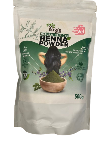 Yogie Henna Powder 500G