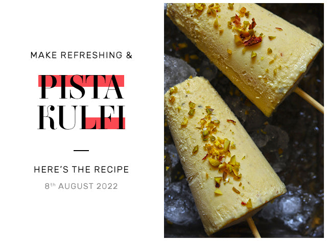 Make Refreshing & Chilled Pista Kulfi – Here’s The Recipe