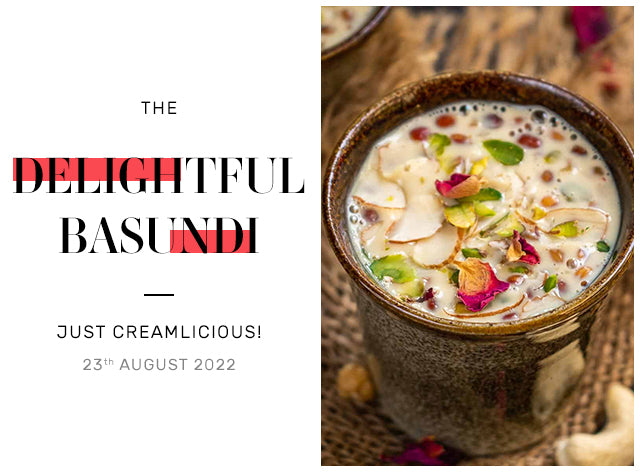 The Delightful Basundi - Just Creamlicious!!!
