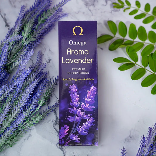 Omega Aroma Lavender Dhoop Sticks 100g