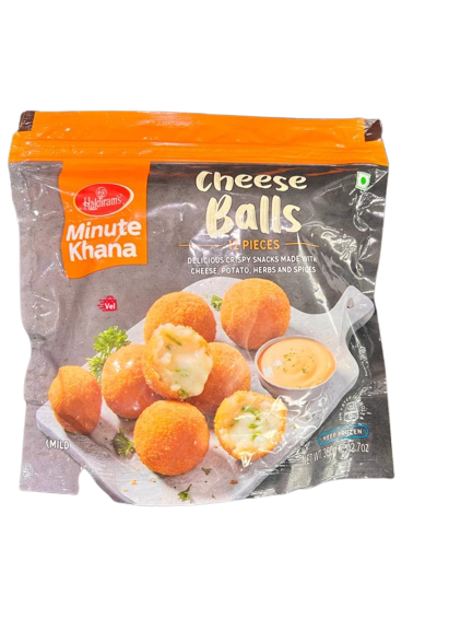 Haldirams Balls Cheese 360G Frozen