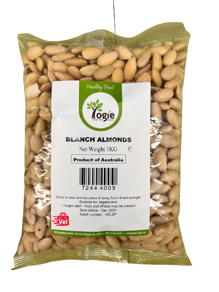Yogie Almond Blanched 1Kg