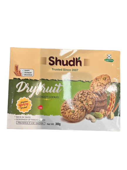 Shudh Dry Fruit Cookies 300G