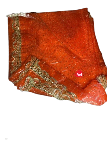 Pooja Chunni (Small Size 1MTROrange Colour