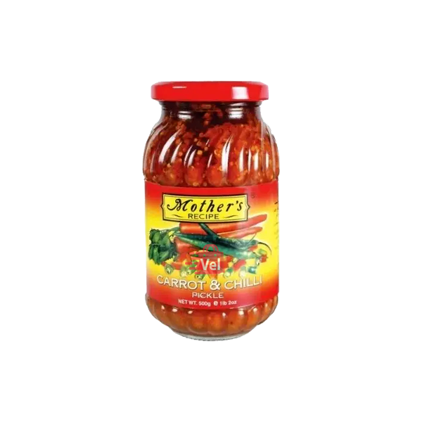 Mothers Carrot & Chilli Pickle 500G